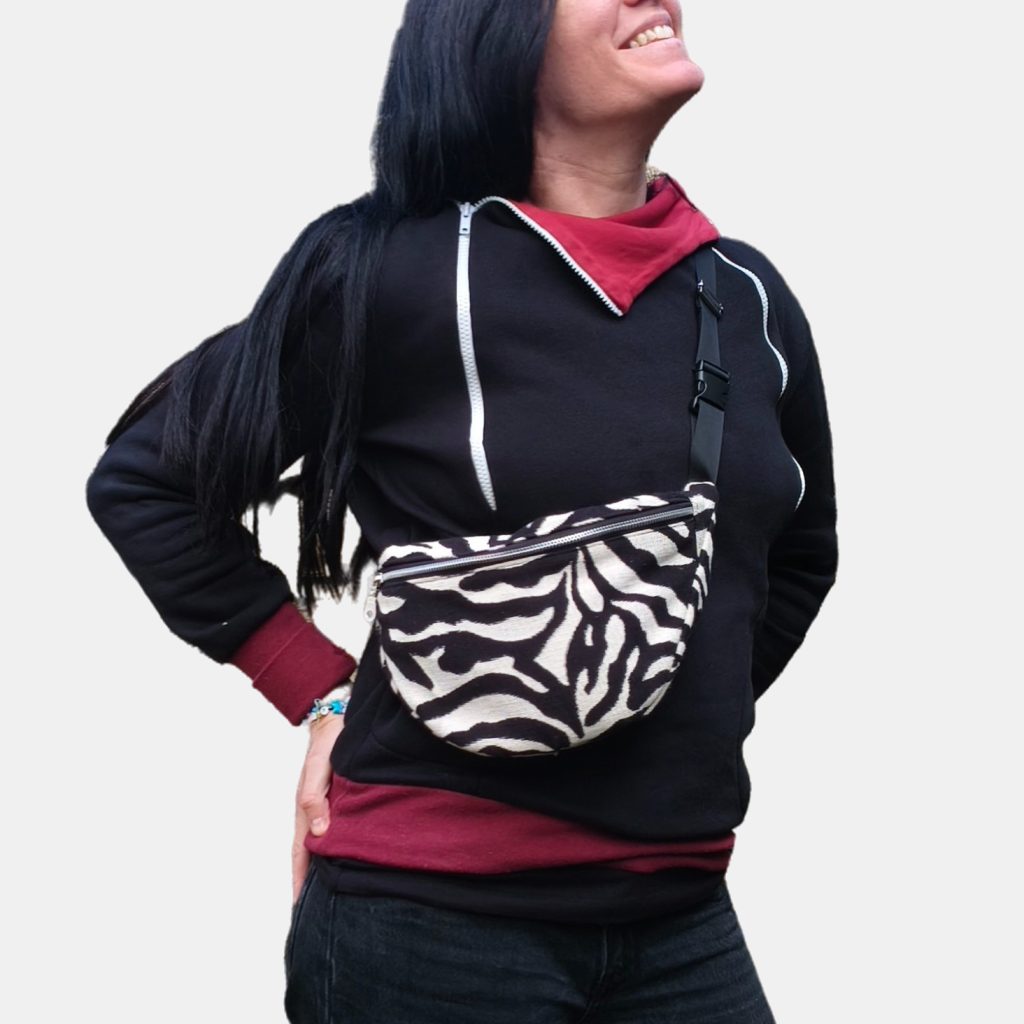 Riñonera.zebra